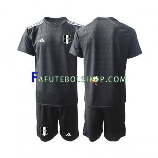 Camisa Goleiro 1 Peru  2023 manga curta ,infantil