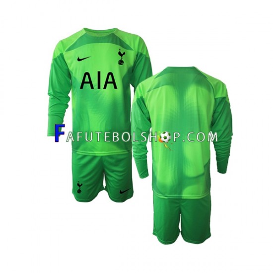 Camisa Goleiro 2 Tottenham Hotspur  2022-2023 manga longa ,infantil