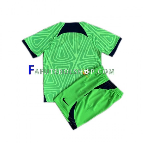 Camisa 1 VfL Wolfsburg  2022-2023 manga curta ,infantil