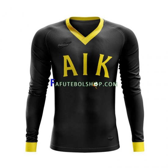 Camisa 1 AIK 100 Anniversary 2024 manga longa ,Masculino