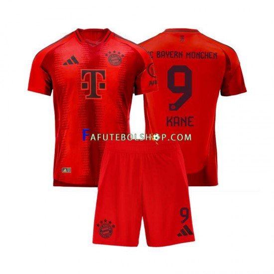 Camisa 1 Bayern de Munique Harry Kane 9 2024-2025 manga curta ,infantil