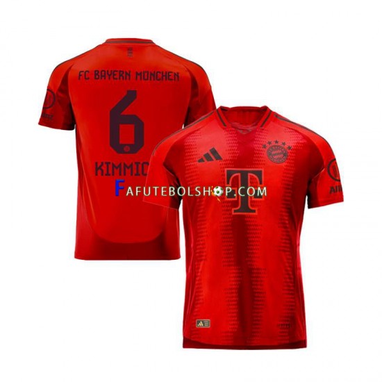 Camisa 1 Bayern de Munique Joshua Kimmich 10 2024-2025 manga curta ,Masculino