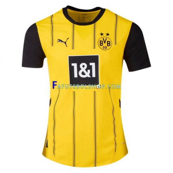 Camisa 1 Borussia Dortmund 2024-2025 manga curta ,Masculino