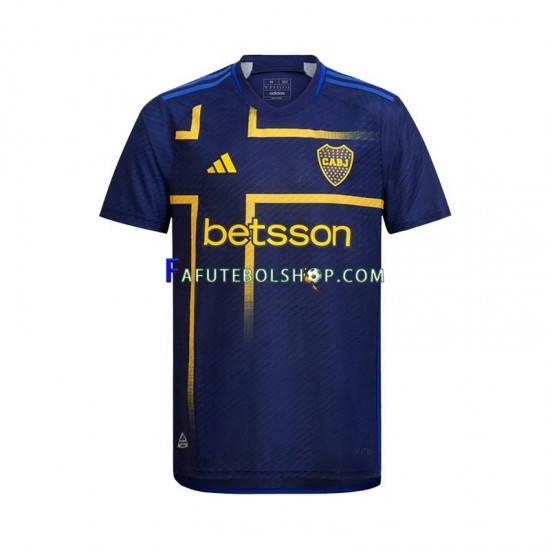 Camisa 3 CA Boca Juniors 2024 manga curta ,Masculino