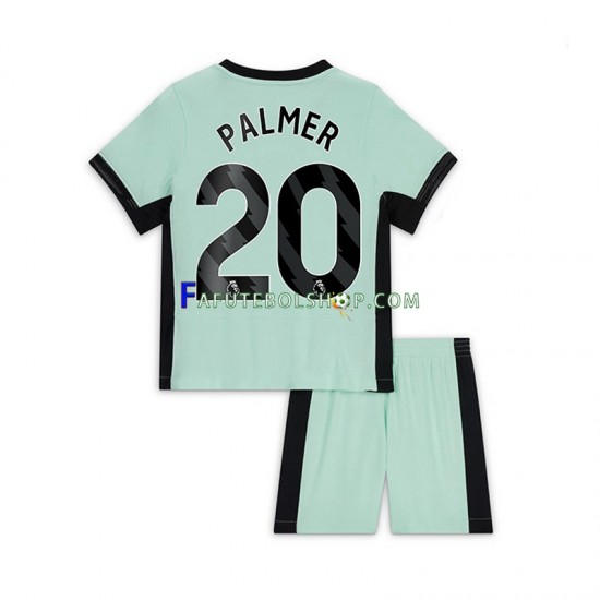 Camisa 3 Chelsea Cole Palmer 20 2023-2024 manga curta ,infantil