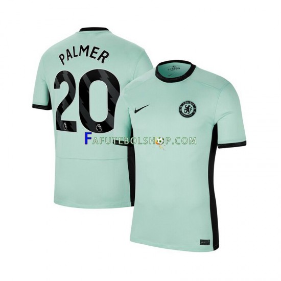 Camisa 3 Chelsea Cole Palmer 20 2023-2024 manga curta ,Masculino