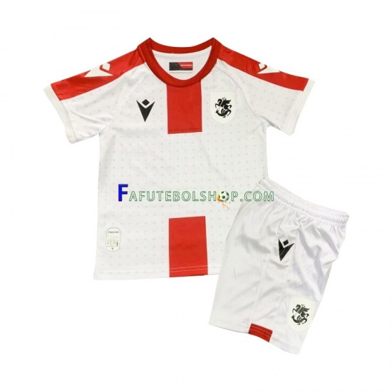 Camisa 1 Georgia 2024 manga curta ,infantil