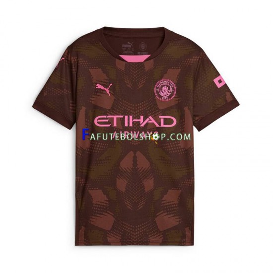 Camisa Goleiro 1 Manchester City 2024-2025 manga curta ,Masculino