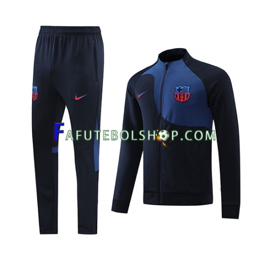 FC Barcelona Azul Conjunto Agasalho De Treino - Jaqueta 2022-2023 SKU001