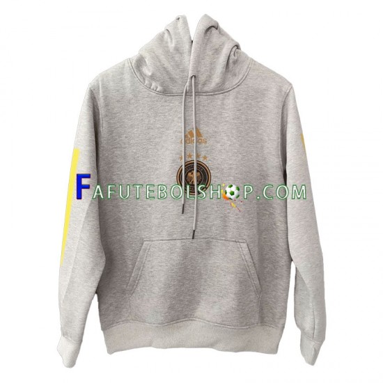 Alemanha Cinza Camisola Hoodie 2022-2023 ,Masculino