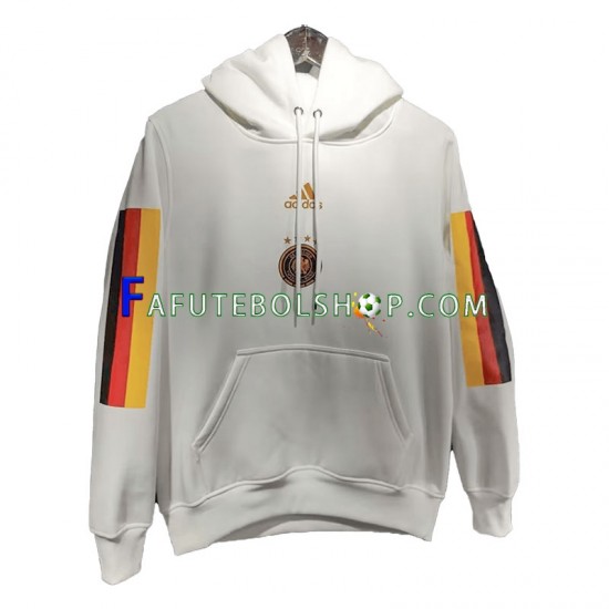 Alemanha Branco Camisola Hoodie 2022-2023 ,Masculino