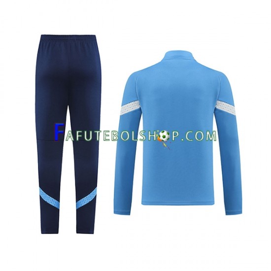 Manchester City Azul Conjunto Agasalho De Treino - Jaqueta 2022-2023