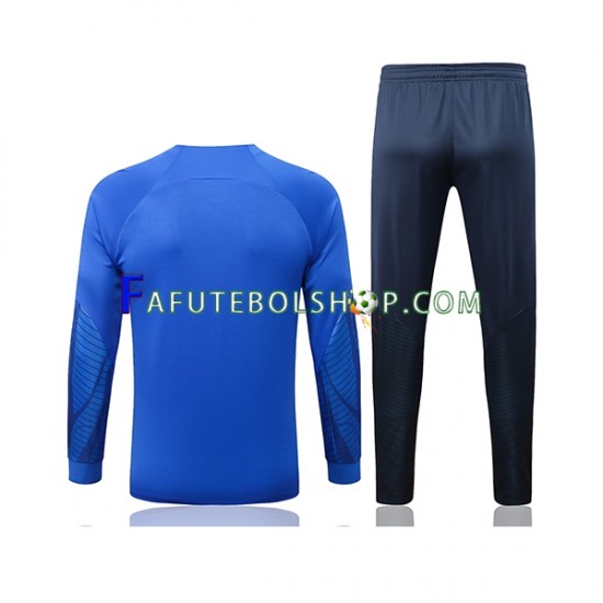 Paris Saint Germain Azul Conjunto Agasalho De Treino - Jaqueta 2022-2023