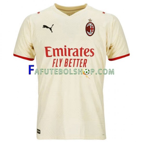 Camisa 2 AC Milan 2021-2022 manga curta ,Masculino