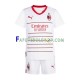 Camisa 2 AC Milan 2022-2023 manga curta ,infantil