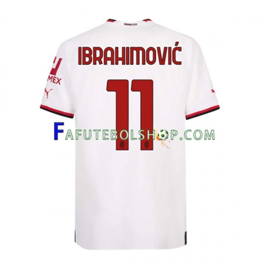 Camisa 2 AC Milan Ibrahimovic 11 2022-2023 manga curta ,Masculino