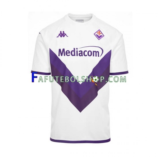 Camisa 2 ACF Fiorentina 2022-2023 manga curta ,Masculino