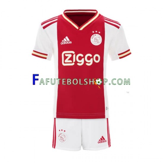 Camisa 1 AFC Ajax 2022-2023 manga curta ,infantil