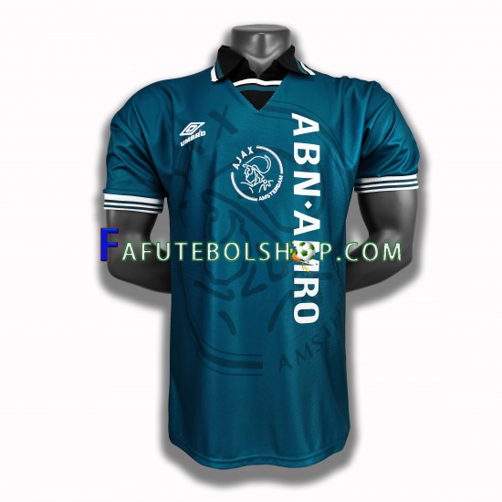 Camisa 2 AFC Ajax Retrô 1994-1995 manga curta ,Masculino