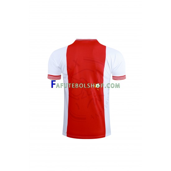 Camisa 1 AFC Ajax Retrô 1994-1995 manga curta ,Masculino