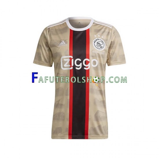 Camisa 3 AFC Ajax 2022-2023 manga curta ,Masculino