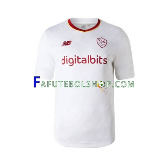 Camisa 2 AS Roma 2022-2023 manga curta ,Masculino