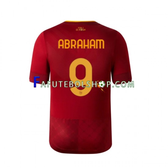 Camisa 1 AS Roma Tammy Abraham 9 2022-2023 manga curta ,Masculino