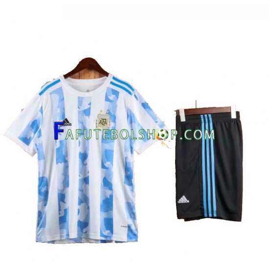 Camisa 1 Argentina 2021 manga curta ,infantil