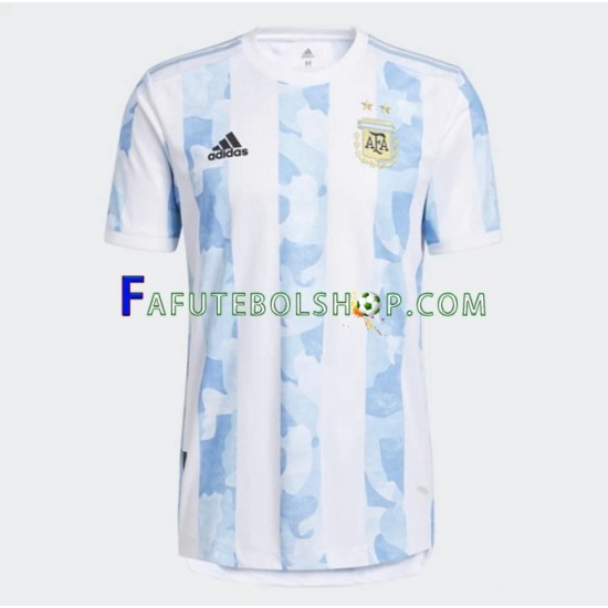 Camisa 1 Argentina 2021 manga curta ,Masculino