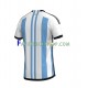 Camisa 1 Argentina Copa Do Mundo 2022 manga curta ,Masculino