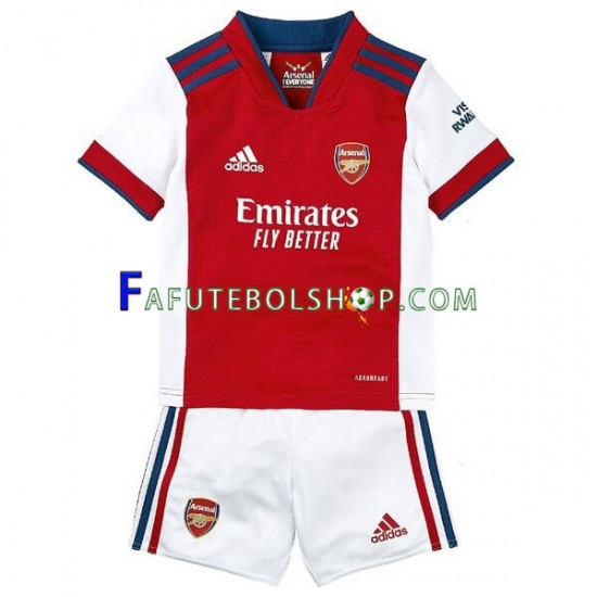 Camisa 1 Arsenal 2021-2022 manga curta ,infantil