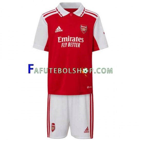 Camisa 1 Arsenal 2022-2023 manga curta ,infantil