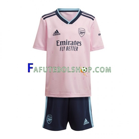 Camisa 3 Arsenal 2022-2023 manga curta ,infantil