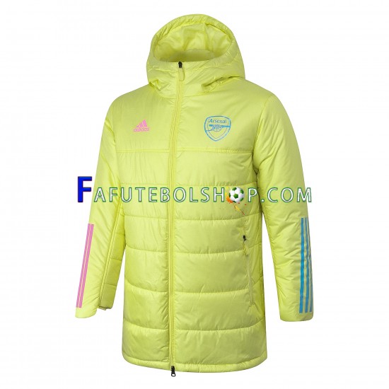 Arsenal Amarelo roupas de algodão ,Masculino