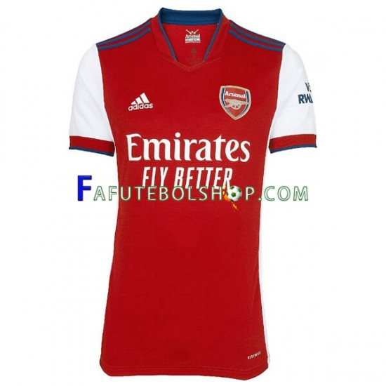 Camisa 1 Arsenal 2021-2022 manga curta ,Masculino