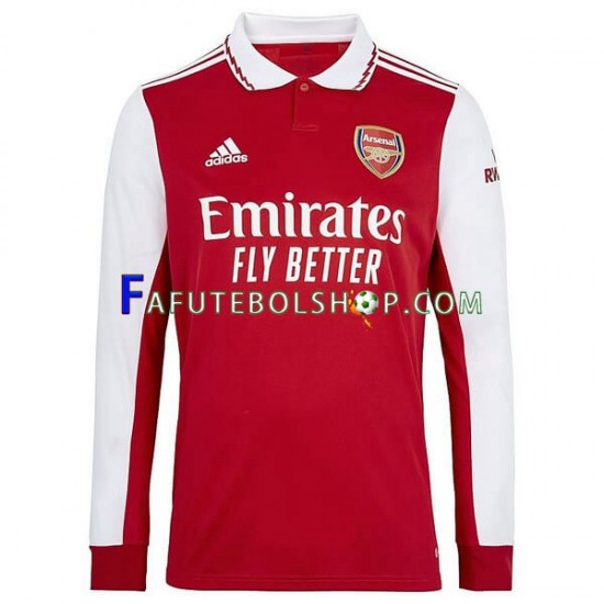 Camisa 1 Arsenal 2022-2023 manga longa ,Masculino