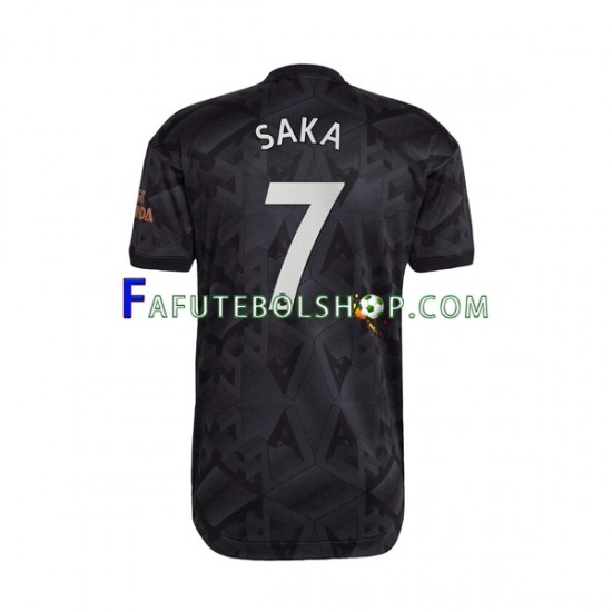 Camisa 2 Arsenal Saka 7 2022-2023 manga curta ,Masculino