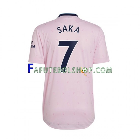 Camisa 3 Arsenal Saka 7 2022-2023 manga curta ,Masculino