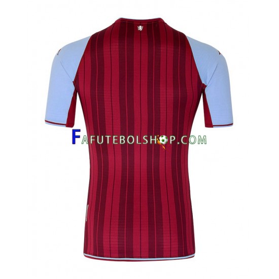 Camisa 1 Aston Villa 2021-2022 manga curta ,Masculino