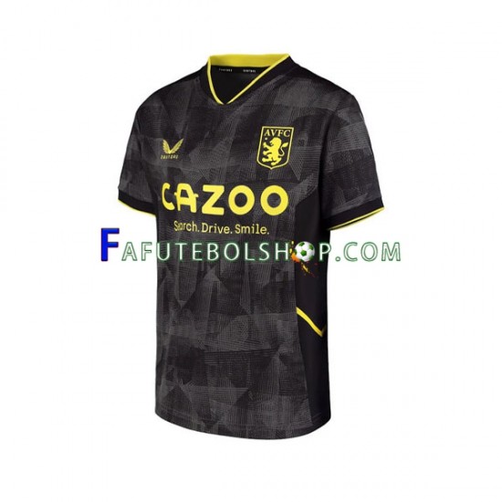 Camisa 3 Aston Villa 2022-2023 manga curta ,Masculino