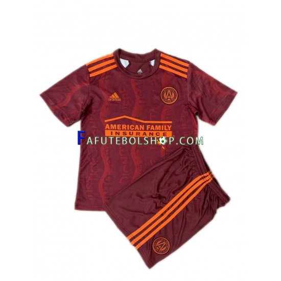 Camisa 3 Atlanta United 2021 manga curta ,infantil