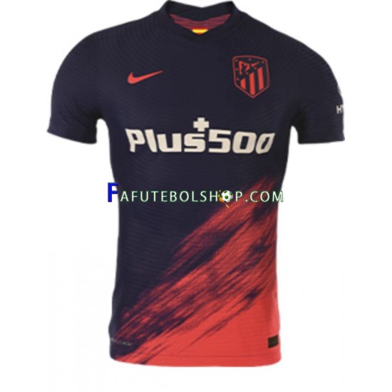 Camisa 2 Atlético de Madrid 2021-2022 manga curta ,Masculino