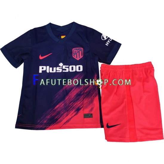 Camisa 2 Atlético de Madrid 2021-2022 manga curta ,infantil