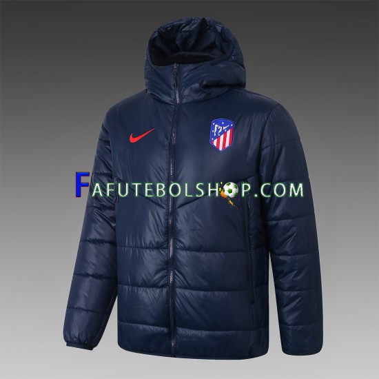 Atlético de Madrid Azul roupas de algodão ,Masculino