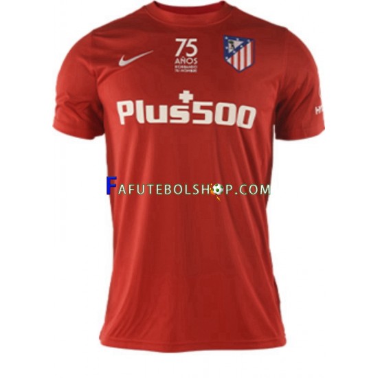 Camisa 4 Atlético de Madrid 2021-2022 manga curta ,Masculino