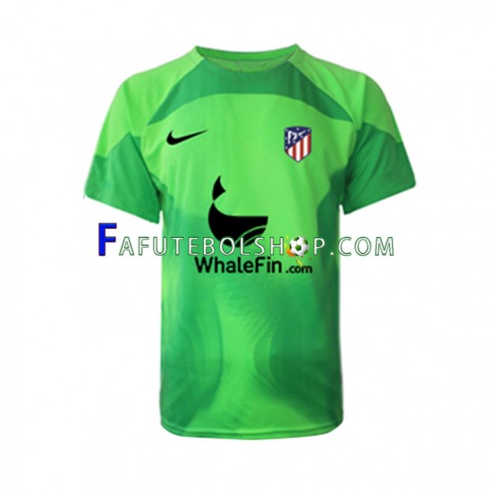 Camisa Goleiro 1 Atlético de Madrid 2022-2023 manga curta ,Masculino