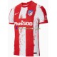 Camisa 1 Atlético de Madrid 2021-2022 manga curta ,Masculino