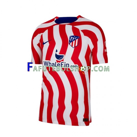 Camisa 1 Atlético de Madrid 2022-2023 manga curta ,Masculino