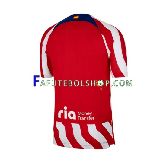 Camisa 1 Atlético de Madrid 2022-2023 manga curta ,Masculino