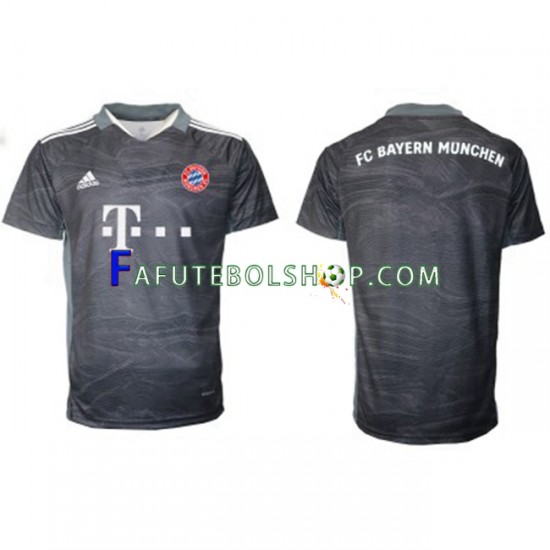 Camisa Goleiro 2 Bayern de Munique 2021-2022 manga curta ,Masculino